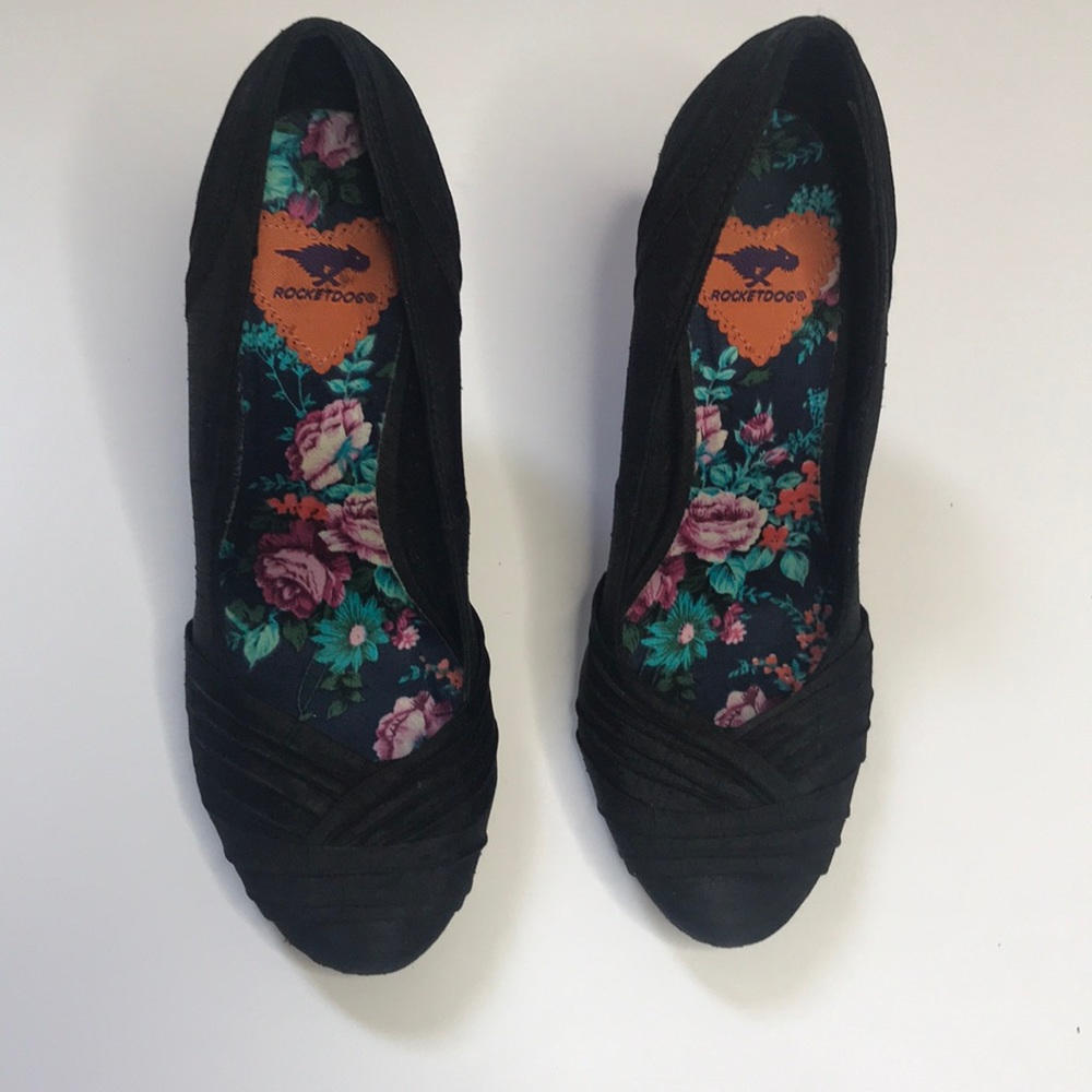 Rocket Dog Black Heel